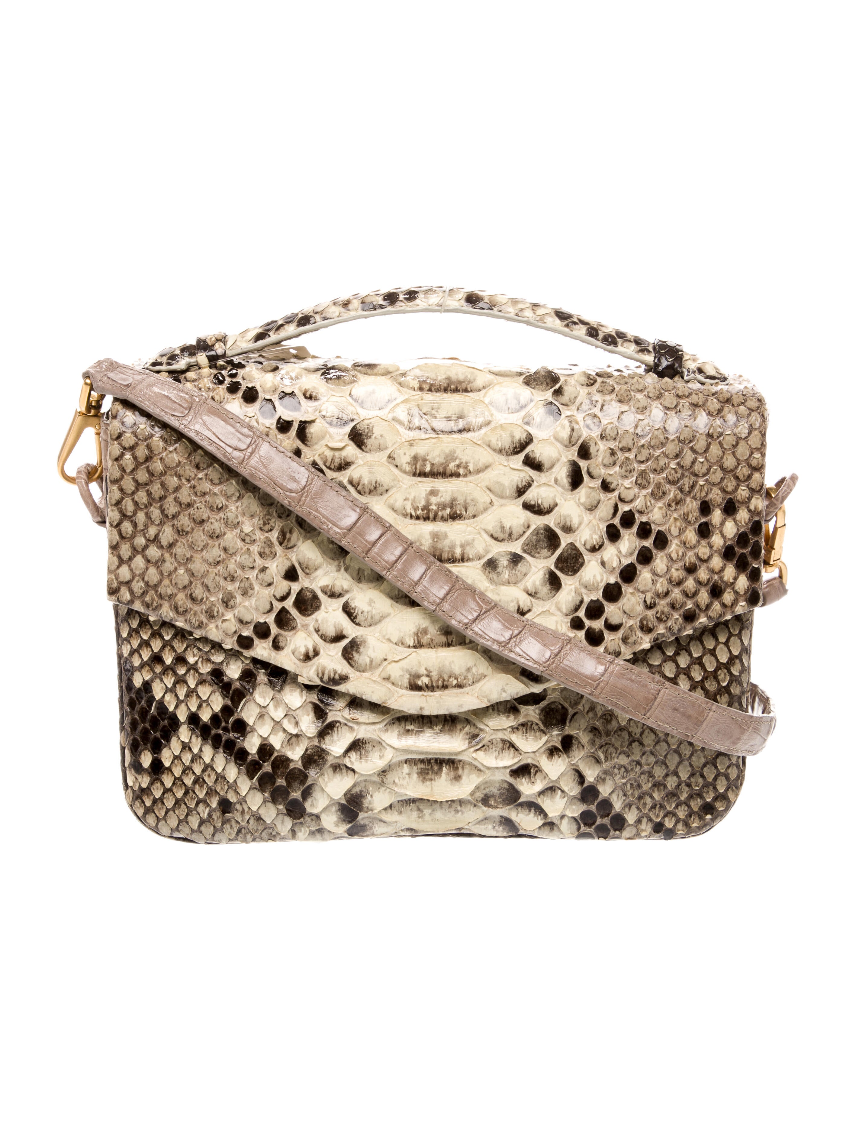 Nancy Gonzalez Snakeskin Crossbody Bag