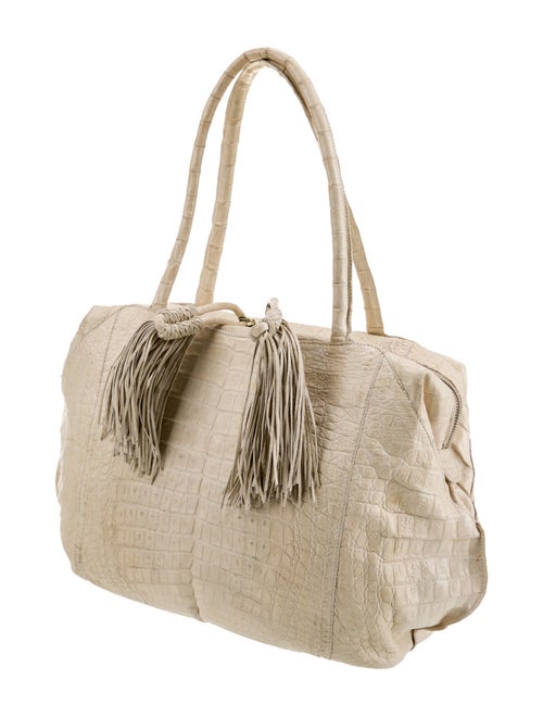 Nancy Gonzalez Crocodile Evening Bag