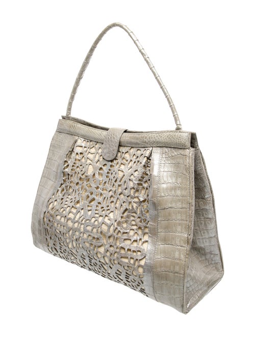 Nancy Gonzalez Crocodile Shoulder Bag