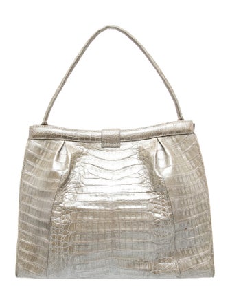 Nancy Gonzalez Crocodile Shoulder Bag