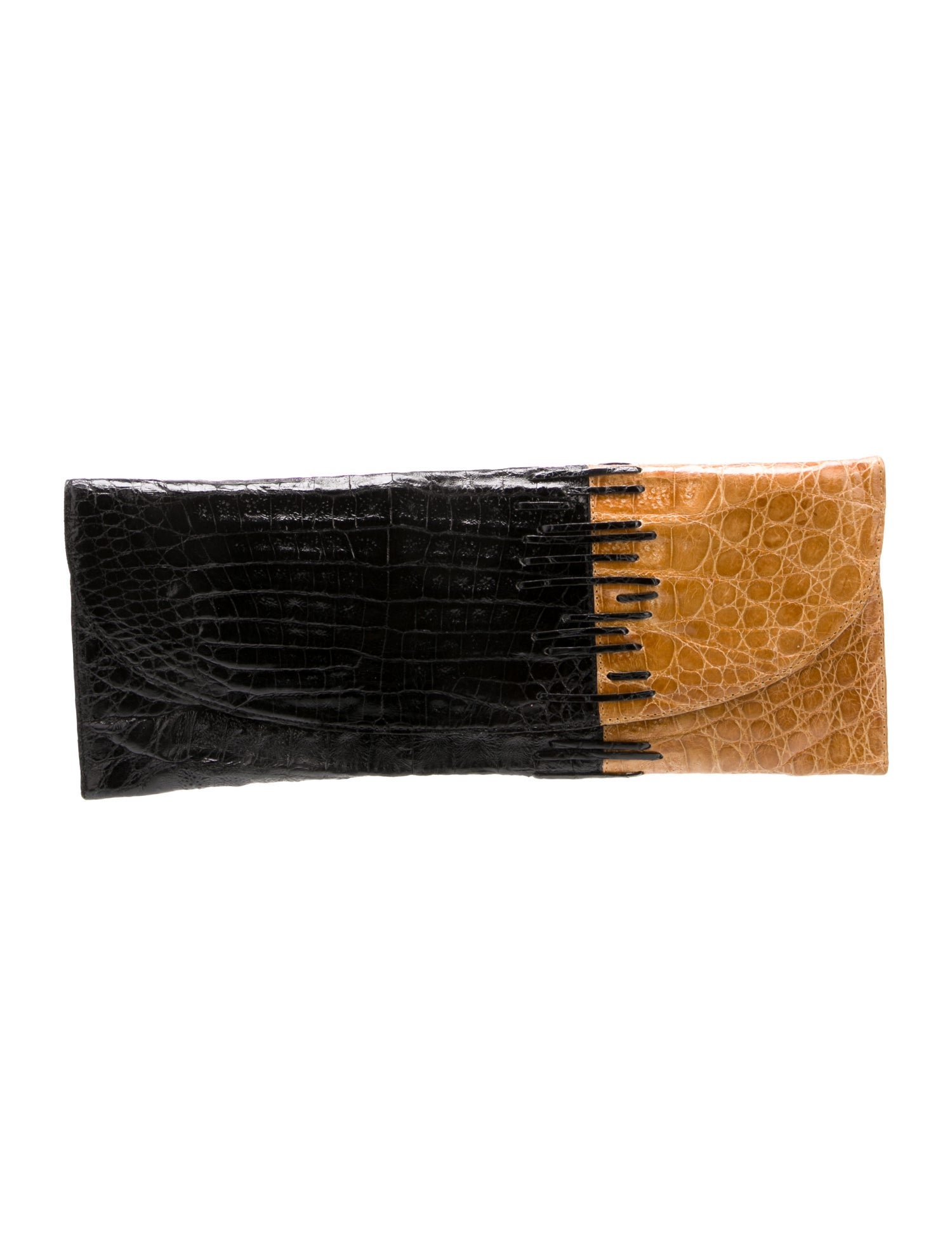 Nancy Gonzalez Crocodile Clutch