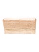 Nancy Gonzalez Embossed Leather Clutch