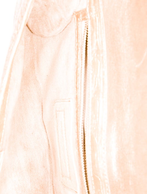 Nancy Gonzalez Embossed Leather Clutch