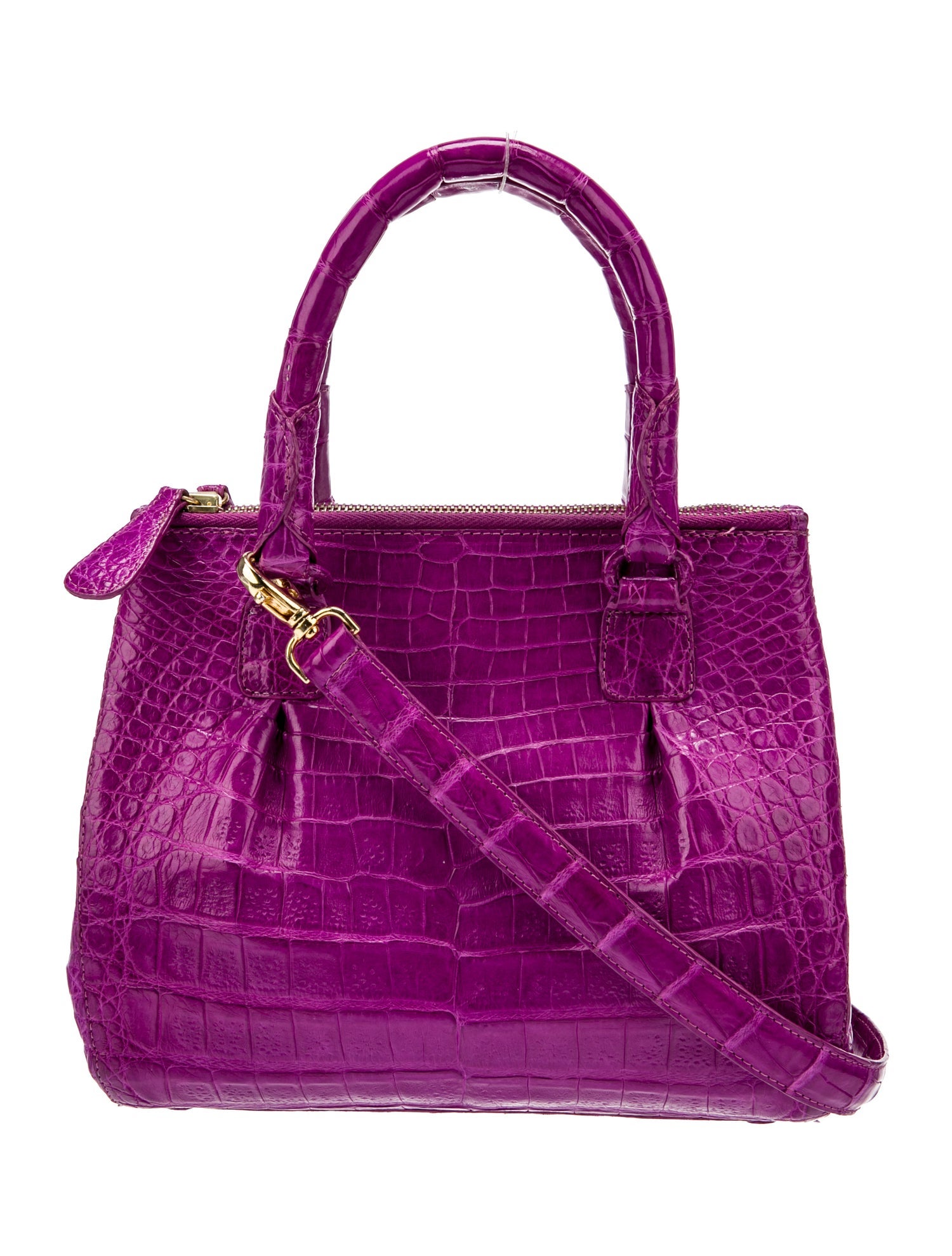 Nancy Gonzalez Crocodile Top Handle Bag w/ Tags