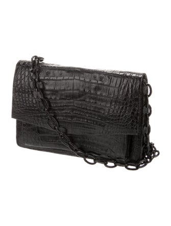 Nancy Gonzalez Crocodile Crossbody Bag