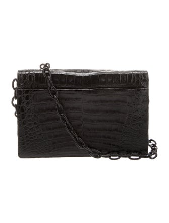 Nancy Gonzalez Crocodile Crossbody Bag