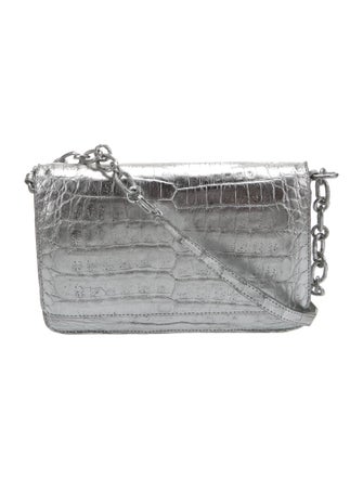Nancy Gonzalez Crocodile Crossbody Bag