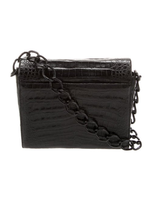 Nancy Gonzalez Crocodile Messenger Bag