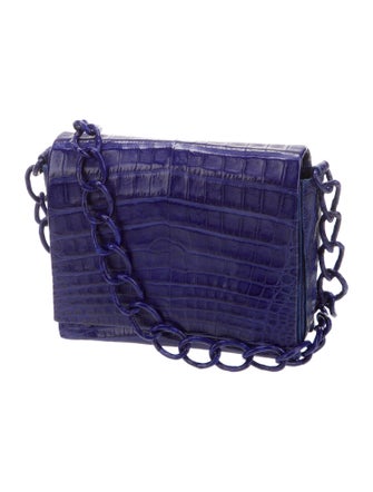Nancy Gonzalez Crocodile Crossbody Bag