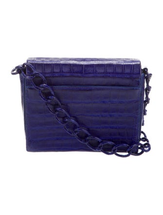 Nancy Gonzalez Crocodile Crossbody Bag