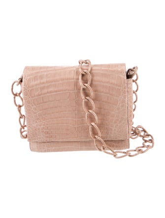 Nancy Gonzalez Crocodile Bucket Bag