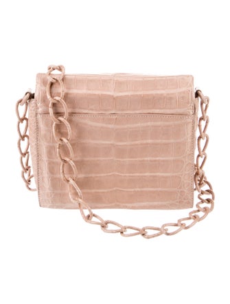 Nancy Gonzalez Crocodile Bucket Bag