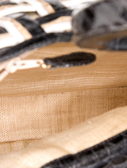 Nancy Gonzalez Crocodile Top Handle Bag