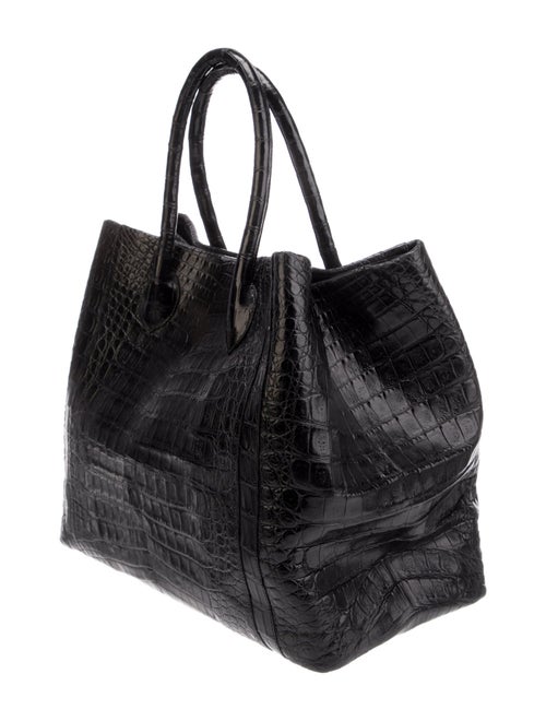 Nancy Gonzalez Embossed Leather Tote