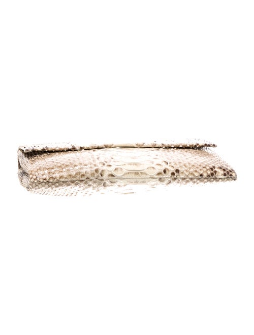 Nancy Gonzalez Snakeskin Clutch