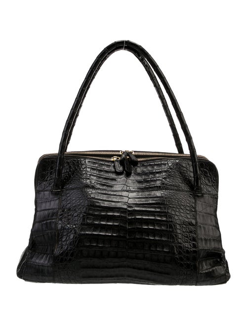 Nancy Gonzalez Crocodile Shoulder Bag