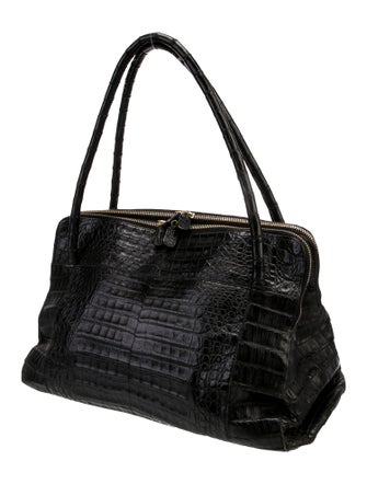 Nancy Gonzalez Crocodile Shoulder Bag