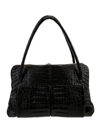 Nancy Gonzalez Crocodile Shoulder Bag