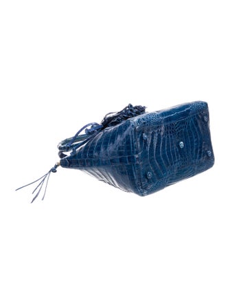 Nancy Gonzalez Crocodile Top Handle Bag