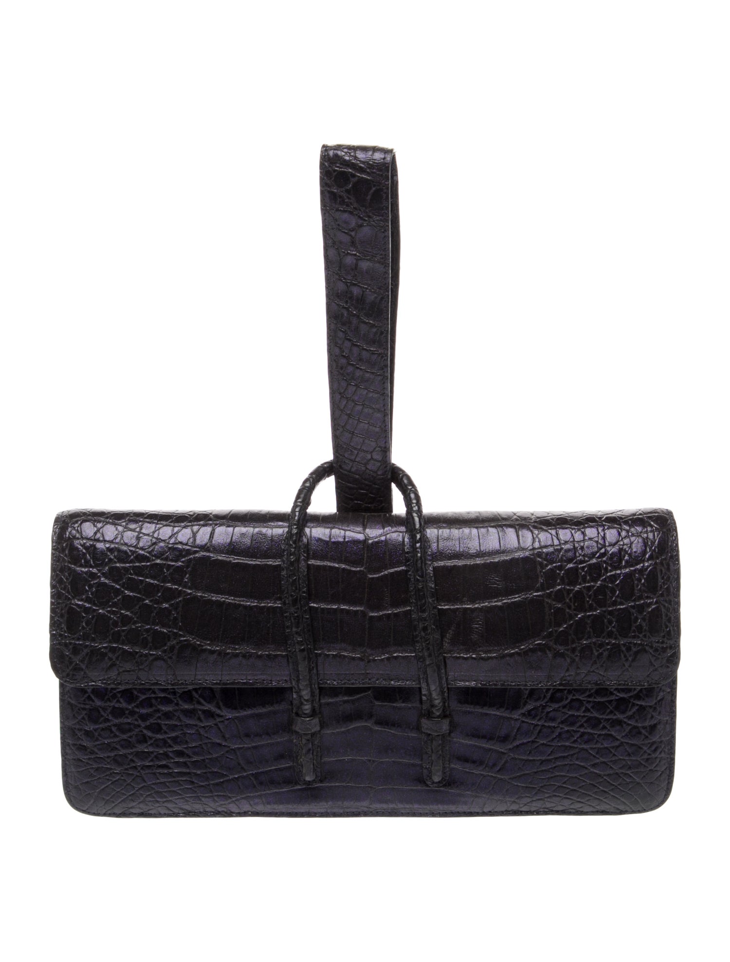 Nancy Gonzalez Crocodile Top Handle Bag
