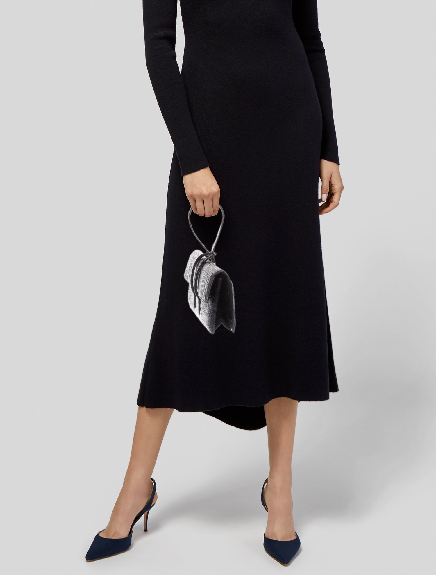 Nancy Gonzalez Crocodile Top Handle Bag