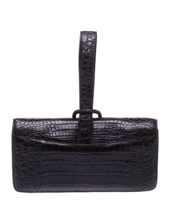 Nancy Gonzalez Crocodile Top Handle Bag