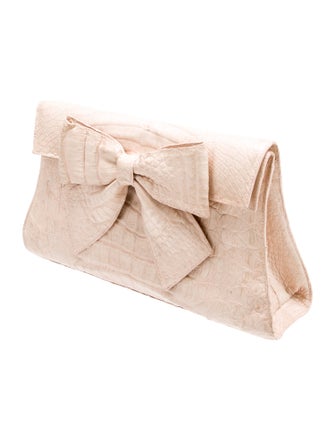 Nancy Gonzalez Crocodile Clutch