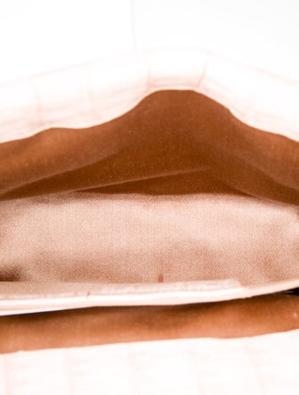 Nancy Gonzalez Crocodile Clutch