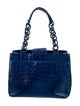 Nancy Gonzalez Alligator Shoulder Bag