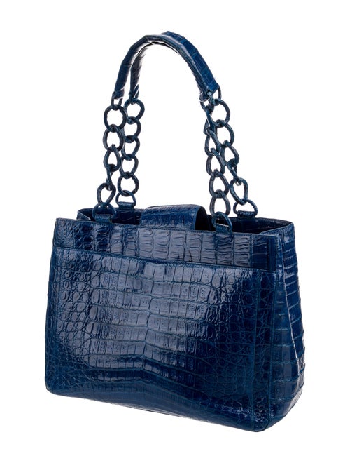 Nancy Gonzalez Alligator Shoulder Bag