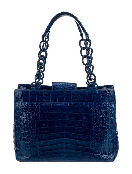 Nancy Gonzalez Alligator Shoulder Bag