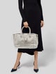 Nancy Gonzalez Crocodile Top Handle Bag
