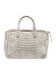 Nancy Gonzalez Crocodile Top Handle Bag