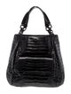 Nancy Gonzalez Embossed Leather Shoulder Bag