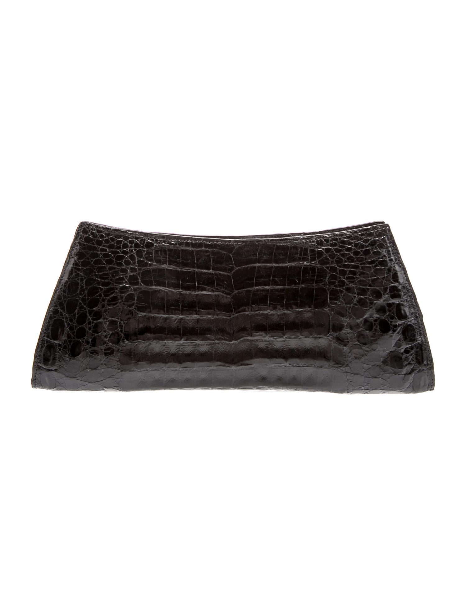 Nancy Gonzalez Crocodile Clutch w/ Tags