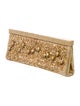Nancy Gonzalez Leather Clutch
