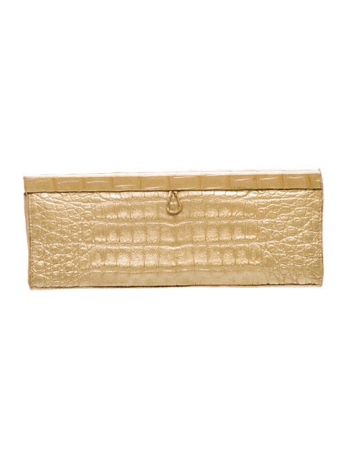 Nancy Gonzalez Leather Clutch