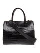 Nancy Gonzalez Crocodile Top Handle Bag