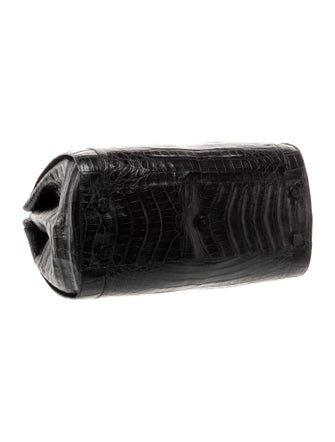Nancy Gonzalez Crocodile Top Handle Bag