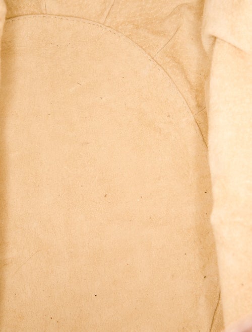 Nancy Gonzalez Embossed Leather Bucket Bag