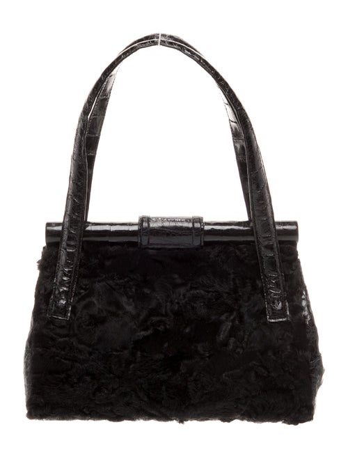 Nancy Gonzalez Crocodile Top Handle Bag