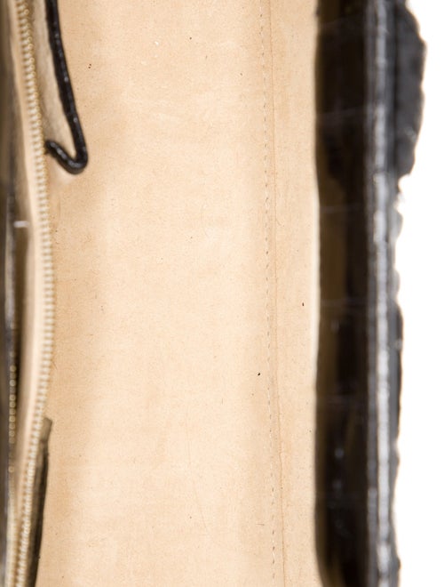 Nancy Gonzalez Crocodile Top Handle Bag