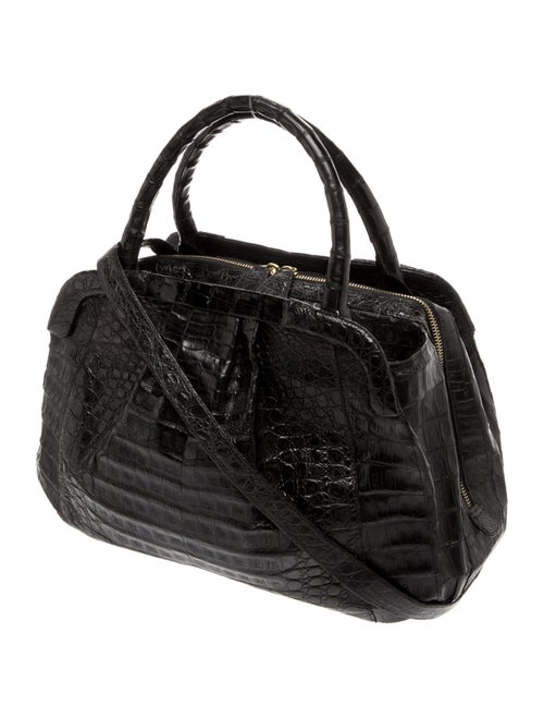 Nancy Gonzalez Caiman Top Handle Bag