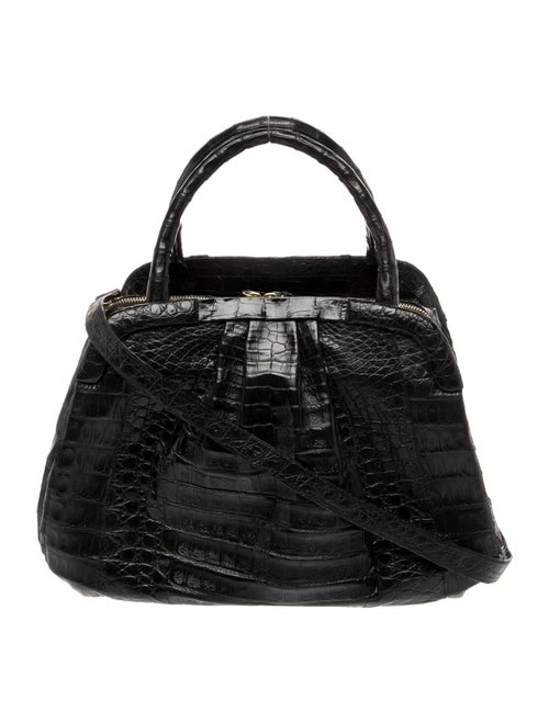 Nancy Gonzalez Caiman Top Handle Bag