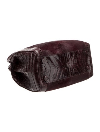 Nancy Gonzalez Crocodile Top Handle Bag