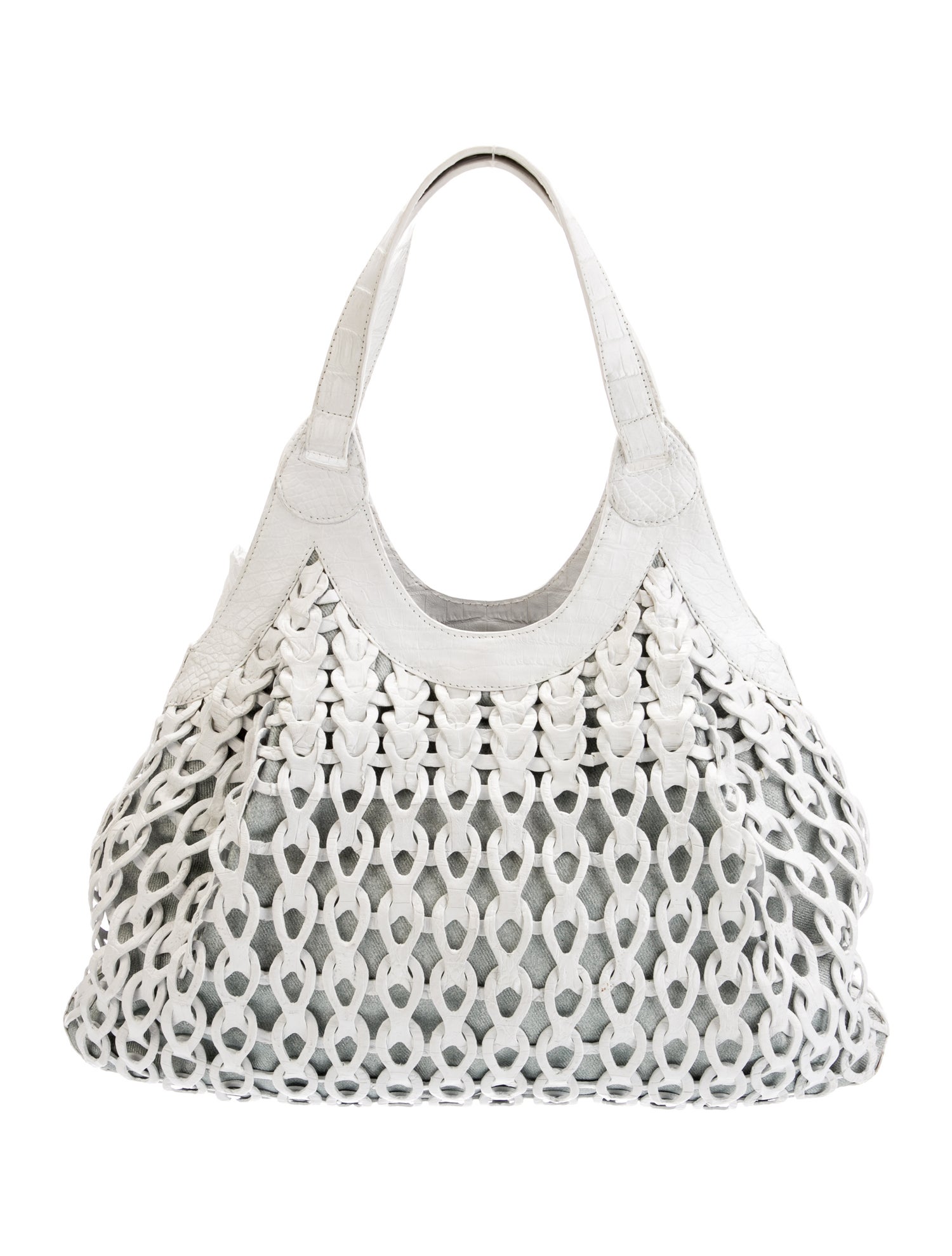 Nancy Gonzalez Leather Top Handle Bag