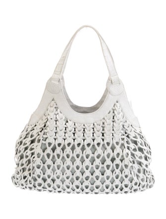 Nancy Gonzalez Leather Top Handle Bag