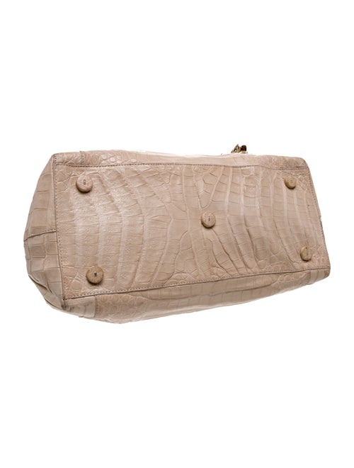 Nancy Gonzalez Crocodile Top Handle Bag