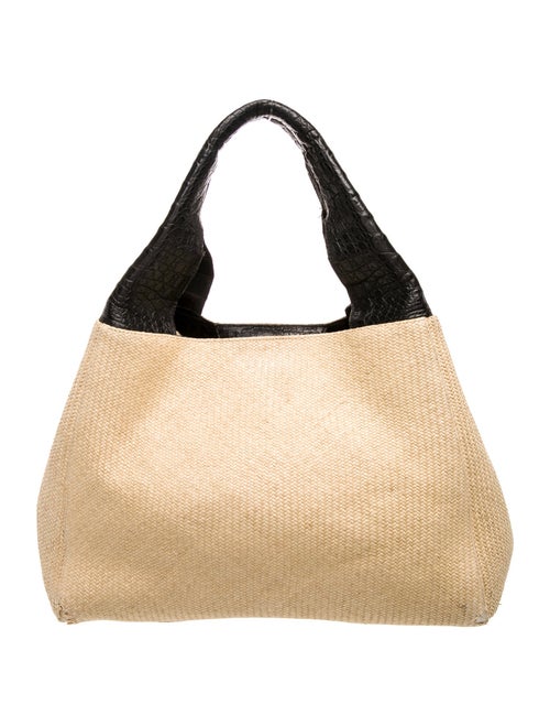 Nancy Gonzalez Straw Shoulder Bag