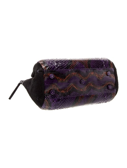 Nancy Gonzalez Snakeskin Top Handle Bag